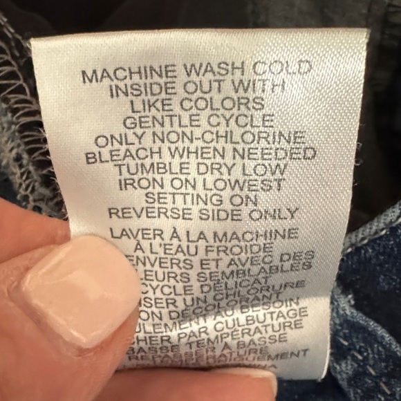 Wit & Wisdom Blue Denim Jean Shorts - Picture 6 of 8